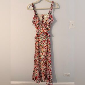Astr Multicolor Floral Maxi Dress